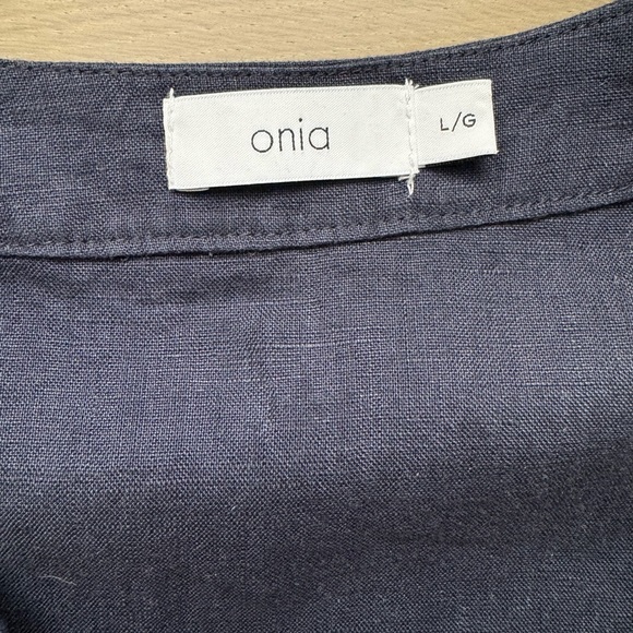 Onia Linen Midi Dress - Picture 4 of 8